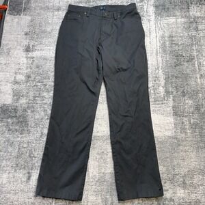 Texas Standard Pants Mens 34x32 Gray Twill 5 Pocket Stretch Workwear Western